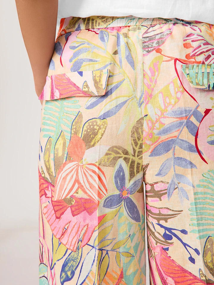 Linnen broek meerkleurig Gerry Weber Linnen Broek Meerkleurig -Limango Winkel gerry weber linnen broek meerkleurig 6