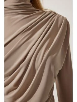 Longsleeve Taupe -Limango Winkel happiness istanbul longsleeve taupe 4