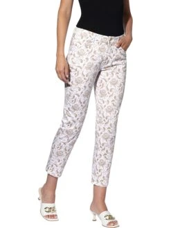 Heine Broek Wit/beige