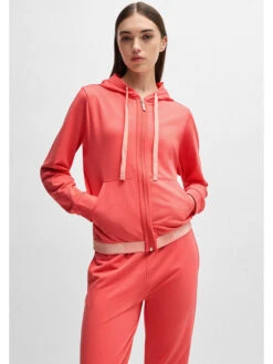 Hugo Sweatvest Koraalrood