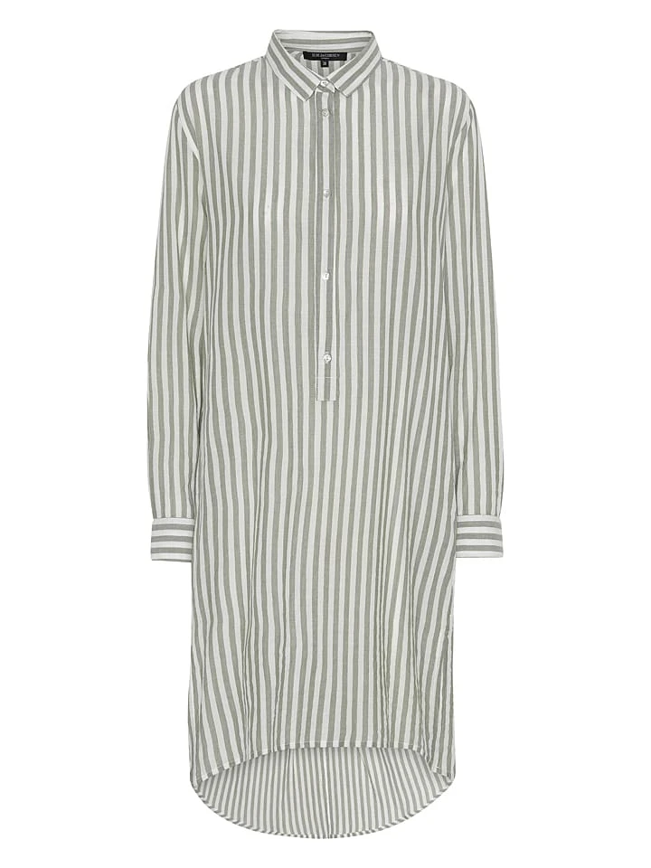 Blousejurk "Nina" kaki/crème ILSE JACOBSEN Blousejurk "Nina" Kaki/crème -Limango Winkel ilse jacobsen blousejurk nina kaki creme 2