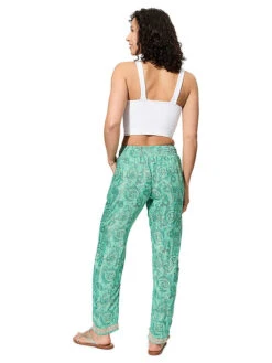 Broek Groen/zwart/crème 5 Broek Groen/zwart/crème -Limango Winkel ipanima broek groen zwart creme 3