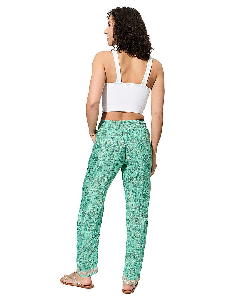 Broek groen/zwart/crème Broek Groen/zwart/crème -Limango Winkel ipanima broek groen zwart creme 3