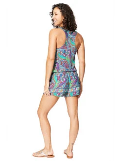 Jumpsuit Turquoise/paars/groen 5 Jumpsuit Turquoise/paars/groen -Limango Winkel ipanima jumpsuit turquoise paars groen 3