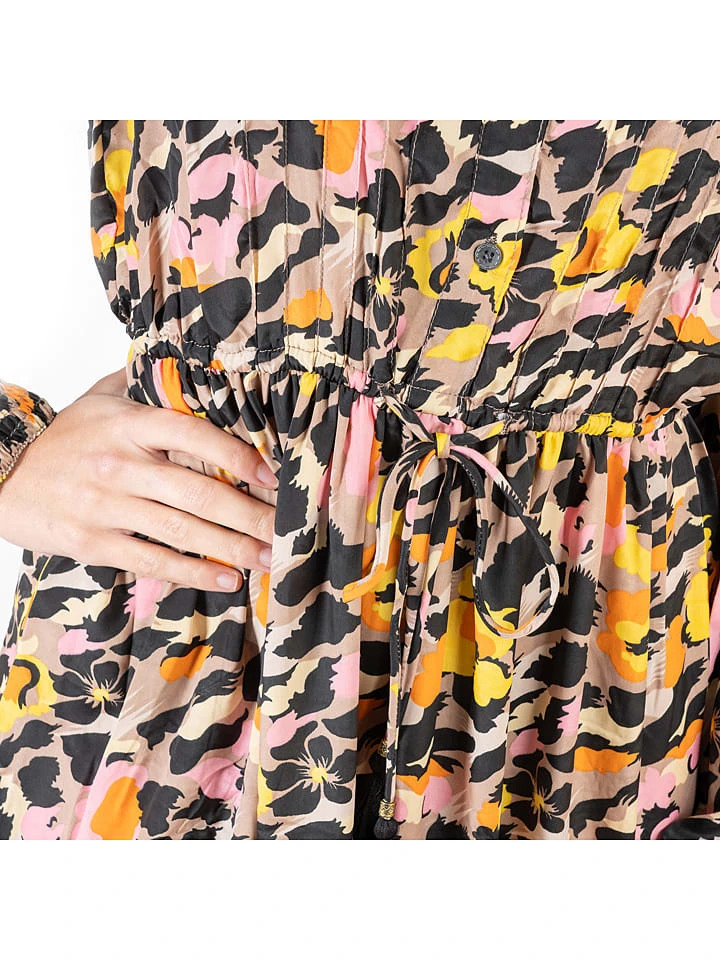 Jurk lichtroze/zwart/geel Jurk Lichtroze/zwart/geel -Limango Winkel isla bonita by sigris jurk lichtroze zwart geel 2