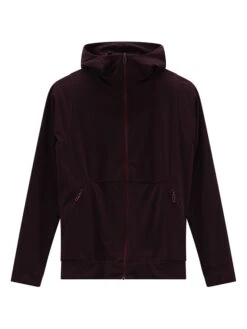 Sweatvest "Reunion" Pruimkleurig