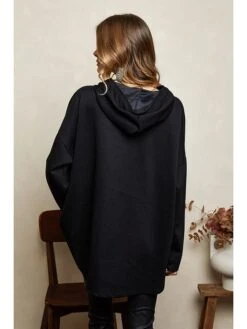 Hoodie "Meytal" Zwart -Limango Winkel josefine hoodie meytal zwart 2