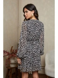 Jurk "Kami" Crème/zwart -Limango Winkel josefine jurk kami creme zwart 3