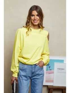 Longsleeve "Giga" Geel