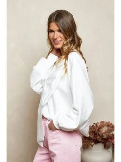 Sweatshirt "Ritz" Wit -Limango Winkel josefine sweatshirt ritz wit 1