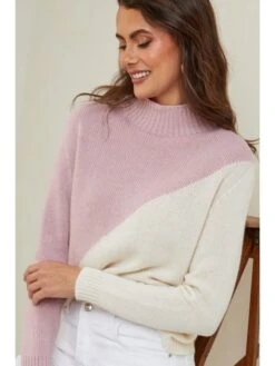 Trui "Csorna" Lichtroze/crème -Limango Winkel josefine trui csorna lichtroze creme 3