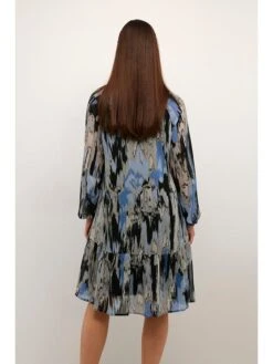 Kaffe Jurk "Qia" Meerkleurig -Limango Winkel kaffe jurk qia meerkleurig 2