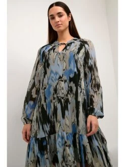 Kaffe Jurk "Qia" Meerkleurig -Limango Winkel kaffe jurk qia meerkleurig 3