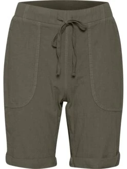 Kaffe Short "Naya" Olijfgroen