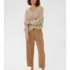 Kaffe Stoffen Broek Beige -Limango Winkel kaffe stoffen broek beige