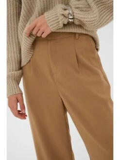 Kaffe Stoffen Broek Beige -Limango Winkel kaffe stoffen broek beige 2