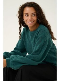 Kaffe Trui "Holiday" Groen -Limango Winkel kaffe trui holiday groen 2
