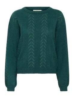 Kaffe Trui "Holiday" Groen -Limango Winkel kaffe trui holiday groen 3