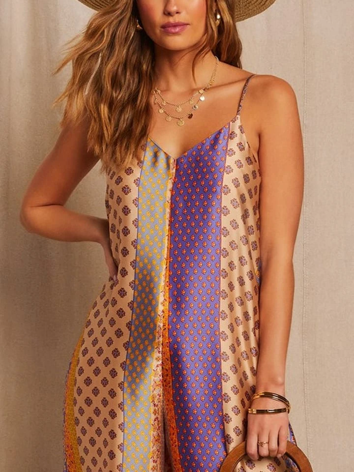 Jumpsuit paars/oranje Jumpsuit Paars/oranje -Limango Winkel la angels jumpsuit paars oranje 1