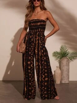 Jumpsuit Zwart/bruin -Limango Winkel la angels jumpsuit zwart bruin 2