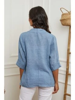 Linnen Blazer Lichtblauw -Limango Winkel la compagnie du lin linnen blazer lichtblauw 2