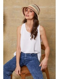 Limango Winkel -Limango Winkel la compagnie du lin top roy wit 1