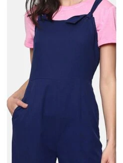 Linnen Jumpsuit Donkerblauw -Limango Winkel le jardin du lin linnen jumpsuit donkerblauw 3