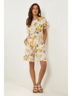 Linnen Shirt Lichtroze/geel -Limango Winkel le monde du lin linnen shirt lichtroze geel 4