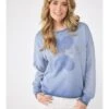 Sweatshirt "Cyrene" Lichtblauw -Limango Winkel lieblingsstuck sweatshirt cyrene lichtblauw