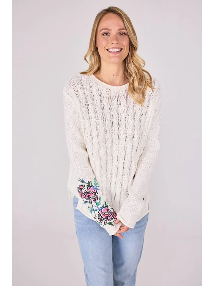 Trui "Tricia" wit Trui "Tricia" Wit -Limango Winkel lieblingsstuck trui tricia wit