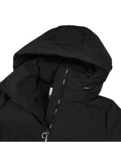 LUHTA Doorgestikte Mantel "Halla" Zwart -Limango Winkel luhta doorgestikte mantel halla zwart 3