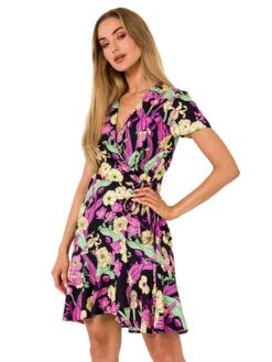 Jurk Meerkleurig/zwart