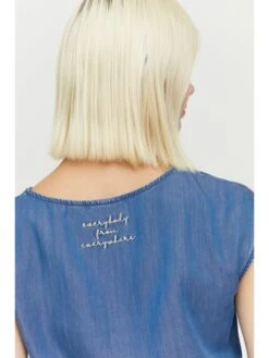 Jurk "Irby" Blauw 5 Jurk "Irby" Blauw -Limango Winkel mazine jurk irby blauw 3