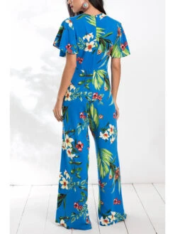 Jumpsuit Blauw/groen -Limango Winkel milan kiss jumpsuit blauw groen 2