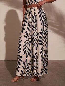 Marlenebroek Beige/donkerblauw -Limango Winkel milan kiss marlenebroek beige donkerblauw 2