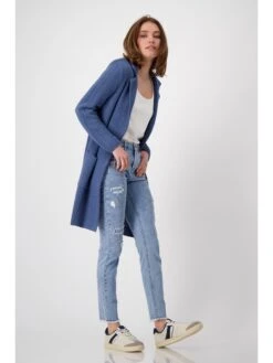 Monari Longvest Blauw -Limango Winkel monari longvest blauw 2