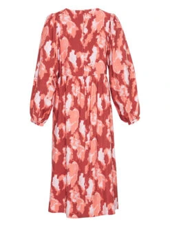 MOSS COPENHAGEN Jurk "Magnella Ladonna" Rood/roze -Limango Winkel moss copenhagen jurk magnella ladonna rood roze 2
