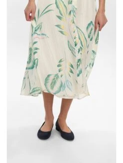 Jurk "Nukyndall" Crème/groen -Limango Winkel numph jurk nukyndall creme groen 4