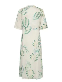 Jurk "Nukyndall" Crème/groen -Limango Winkel numph jurk nukyndall creme groen 6