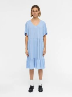 Object Jurk "Jannie" Lichtblauw -Limango Winkel object jurk jannie lichtblauw 1