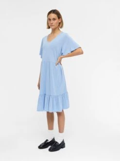 Object Jurk "Jannie" Lichtblauw -Limango Winkel object jurk jannie lichtblauw 2
