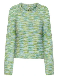 ONLY Trui Groen/lichtblauw
