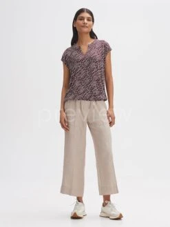 OPUS Shirt Auberginekleurig/zwart/wit -Limango Winkel opus shirt auberginekleurig zwart wit 2