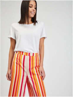 Marlenebroek Crème/rood/oranje -Limango Winkel orsay marlenebroek creme rood oranje 4