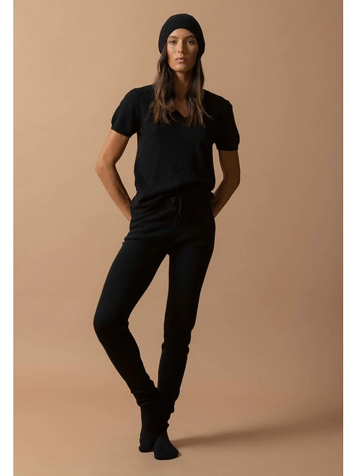 Kasjmieren broek "Gwen" zwart Kasjmieren Broek "Gwen" Zwart -Limango Winkel perfect cashmere kasjmieren broek gwen zwart