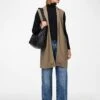 Pieces Longvest "Jana" Taupe -Limango Winkel pieces longvest jana taupe