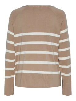 Pieces Trui "Sia" Beige/wit 8 Pieces Trui "Sia" Beige/wit -Limango Winkel pieces trui sia beige wit 6