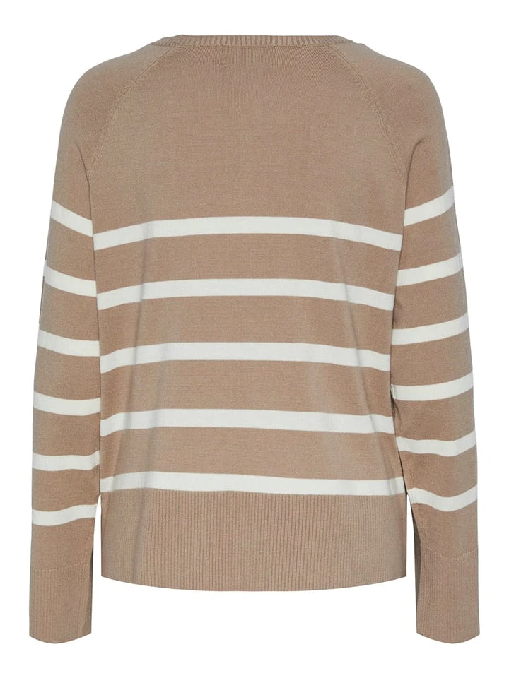 Trui "Sia" beige/wit Pieces Trui "Sia" Beige/wit -Limango Winkel pieces trui sia beige wit 6