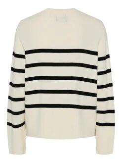 Pieces Vest Crème/zwart -Limango Winkel pieces vest creme zwart 5