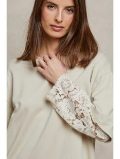 Sweatshirt "Reyne" Beige -Limango Winkel plume sweatshirt reyne beige 3